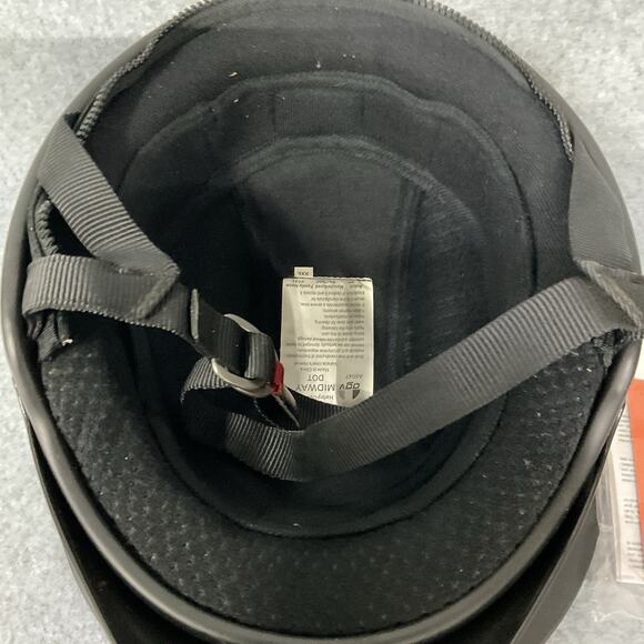 Harley-Davidson Motorcycle Helmet-Midway Gloss Black XXL 98026-06V/022L - Picture 4 of 7